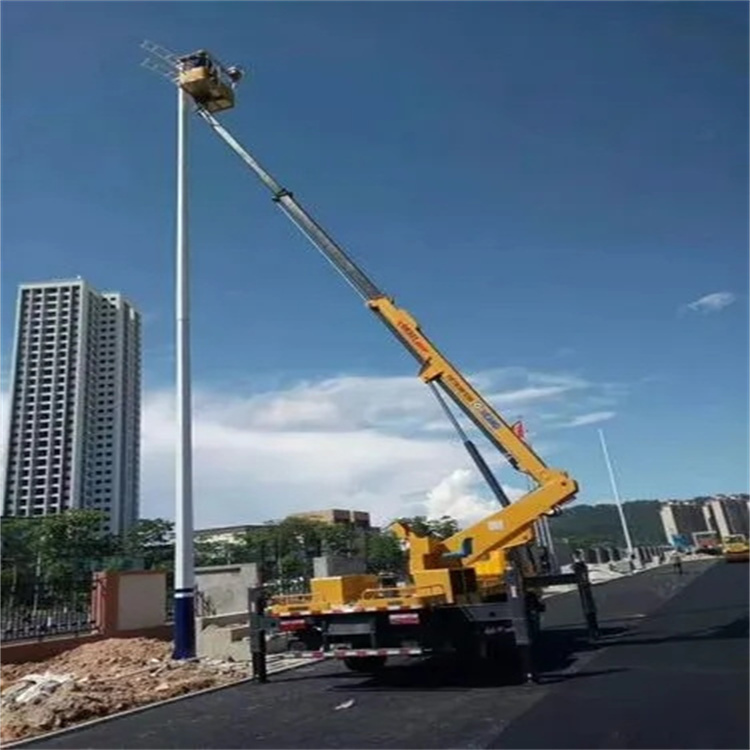 吊罗山乡维修路灯的曲臂升降车出租