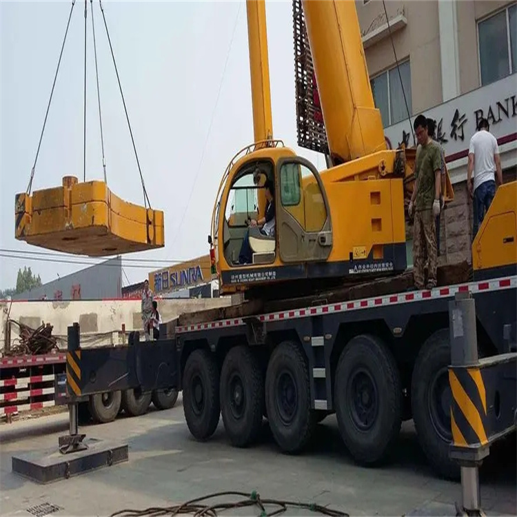 吊罗山乡当地吊车出租|机器吊装|75吨|工厂搬迁服务